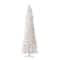 13ft. Pre-Lit Slim White Artificial Christmas Tree, Warm White LED Lights